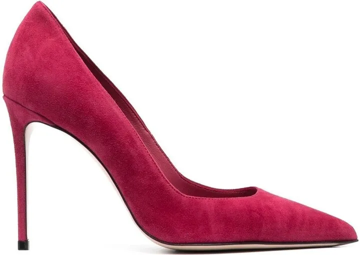 105mm Eva suede pumps