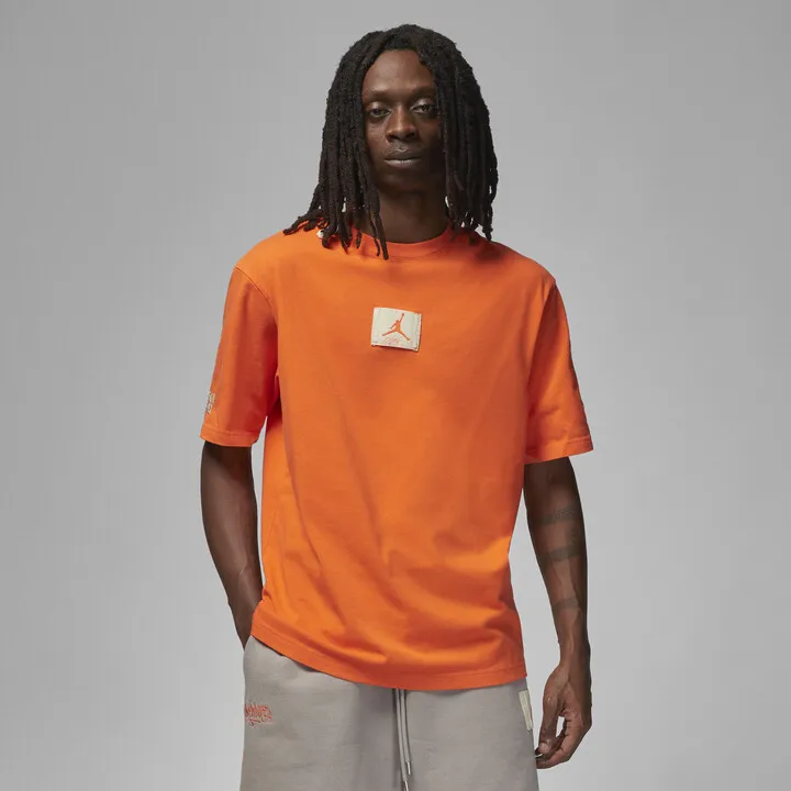 Men's Jordan x Shelflife T-Shirt in Orange