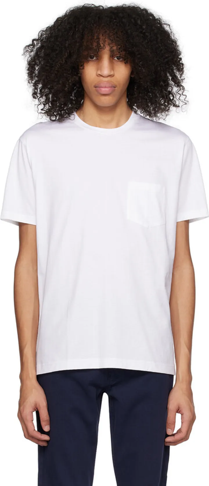 Sunspel White Riviera T-Shirt