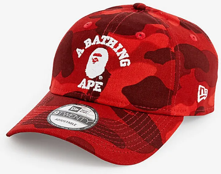 Mens Red x New Era 9TWENTY Cotton Baseball cap
