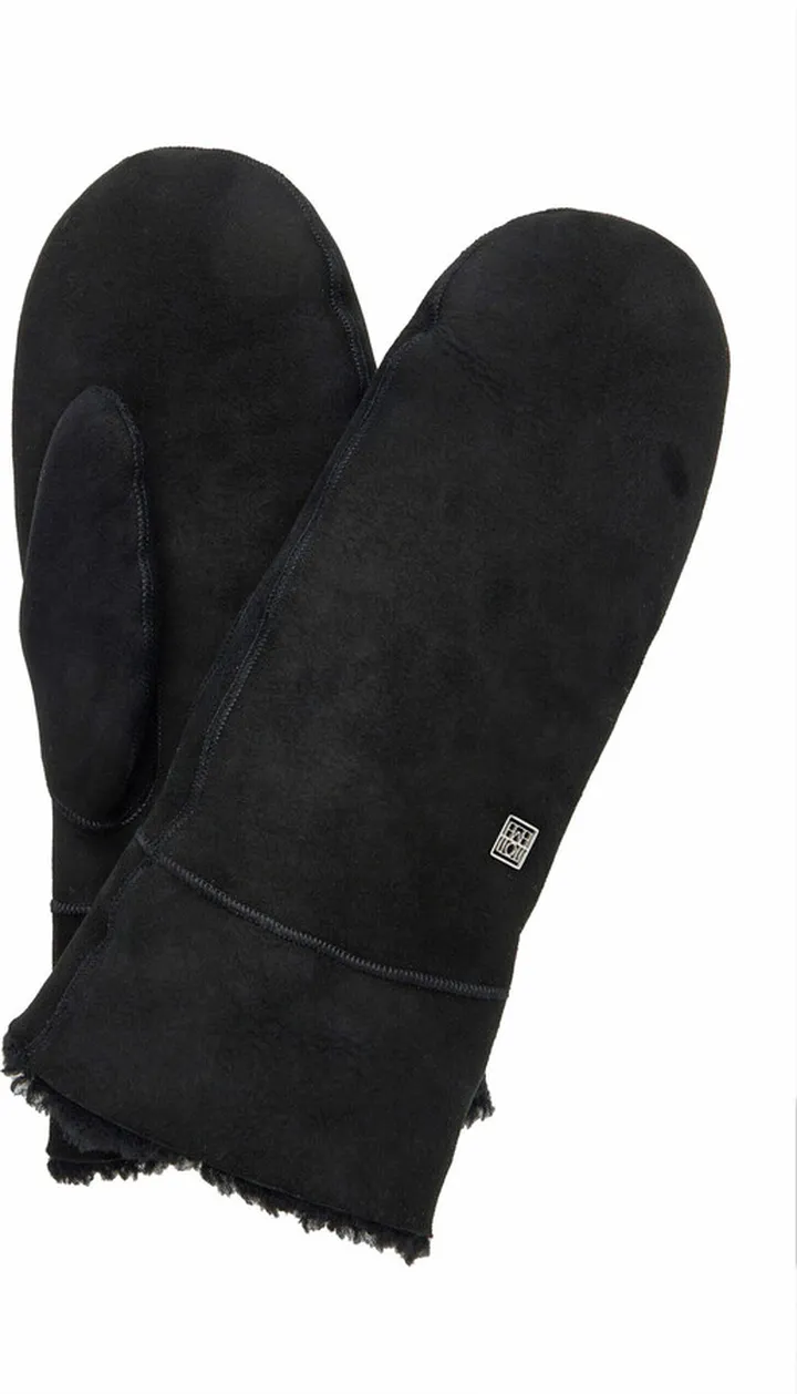 Women's Suede Shearling Gloves