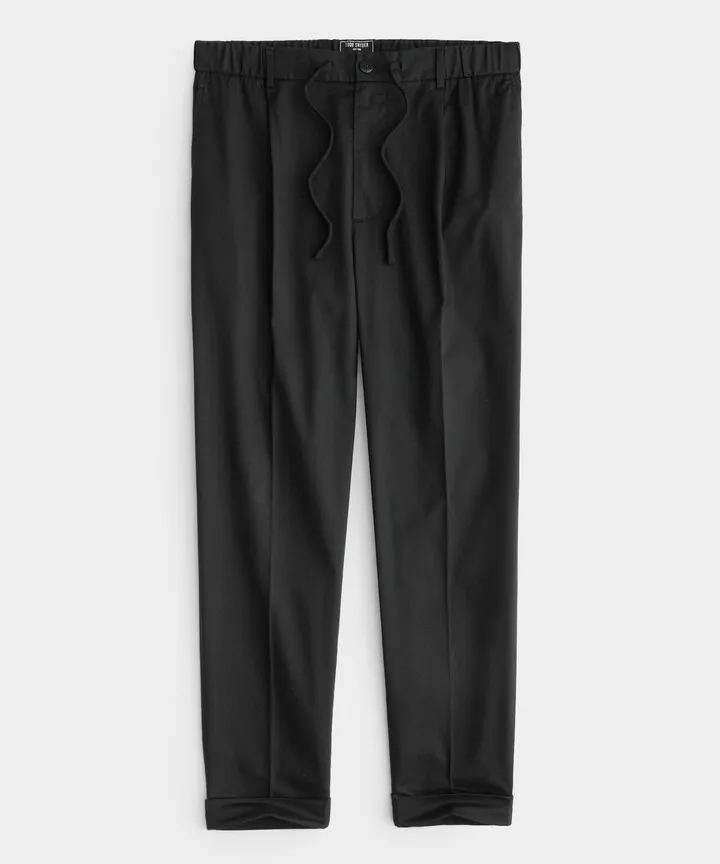 Modern Chino Trouser in Black