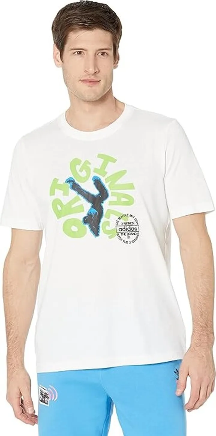 adidas Originals Unite Short Sleeve Tee (White) Men's Clothing