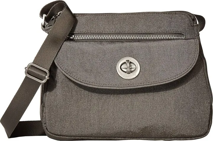 Baggallini Calais Crossbody Bag (Sterling Shimmer) Handbags