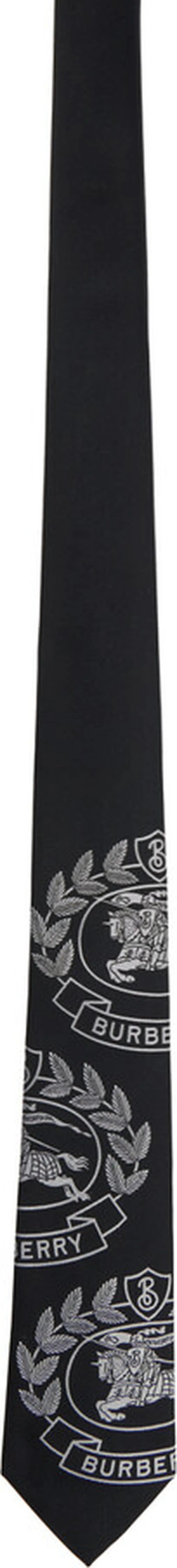 Burberry Black EKD Tie