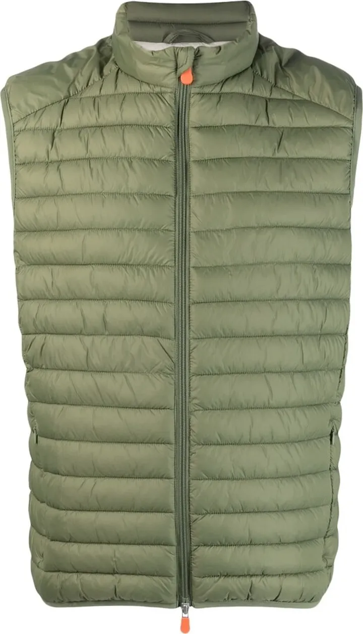 Padded Zip-Up Gilet