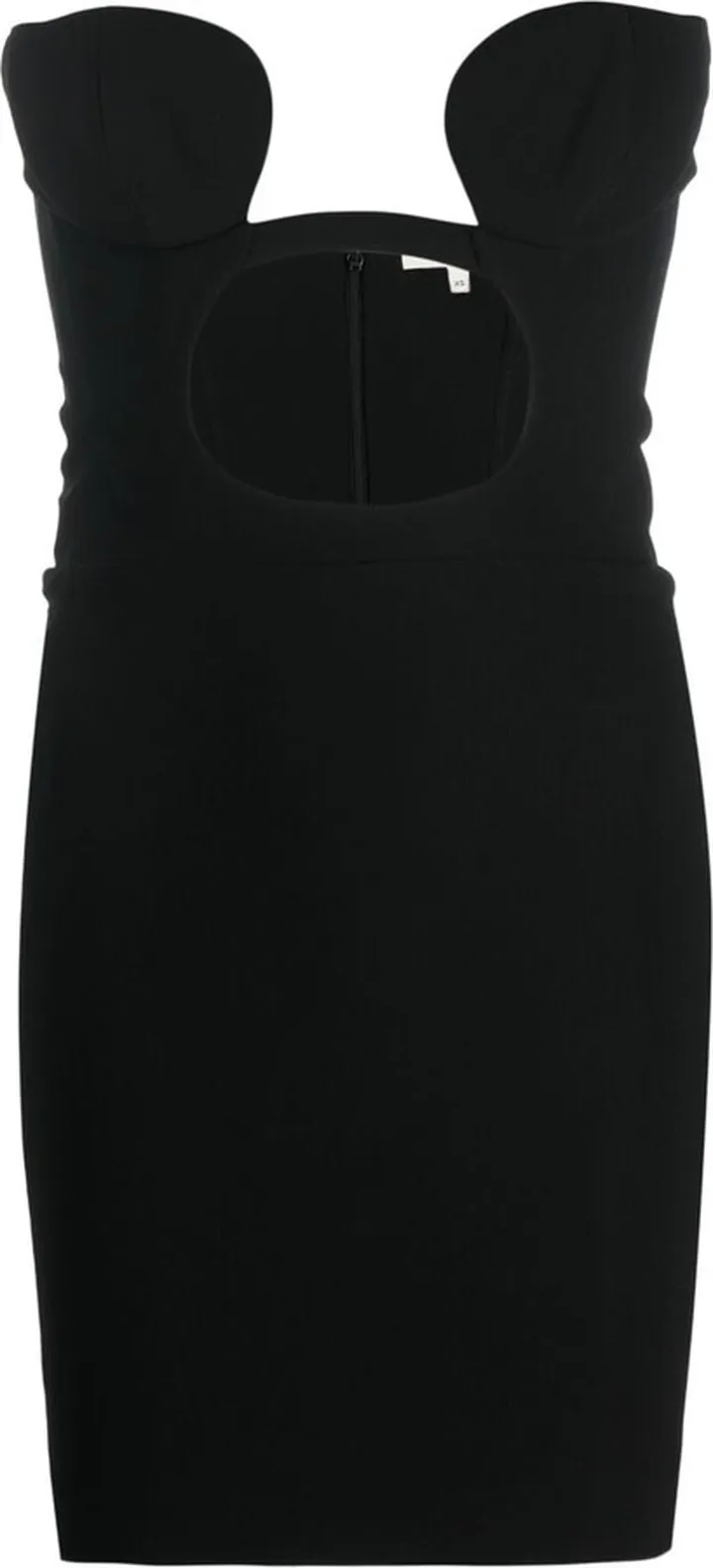 Cut-Out Jersey Minidress
