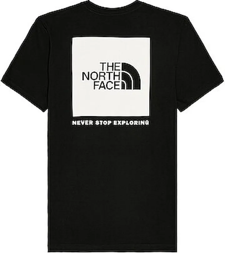 The North Face Short Sleeve Box NSE Tee in Black