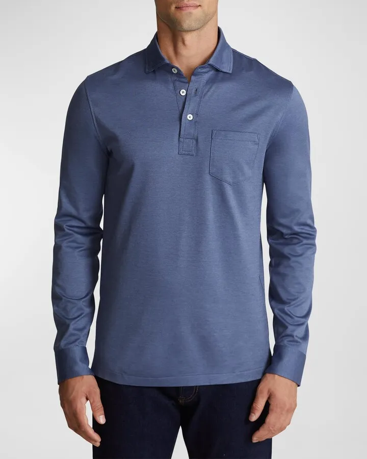 Men's Cotton Jersey Polo Shirt