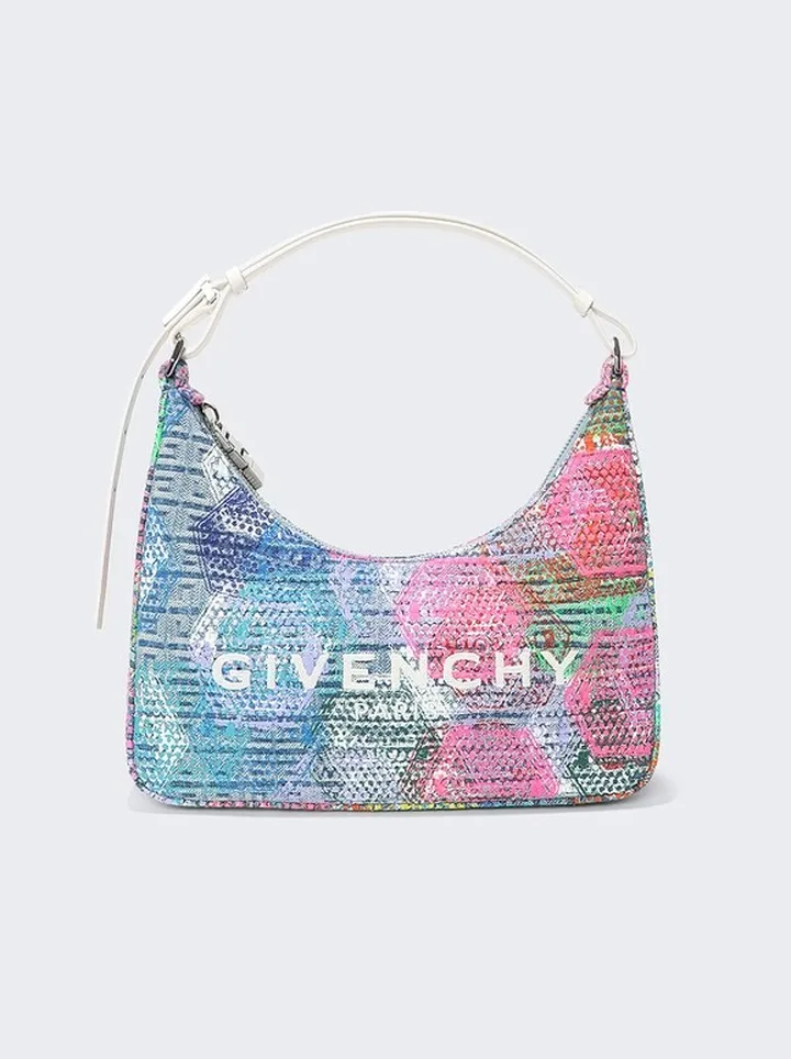 Small Moon Cut Out Bag Multicolored