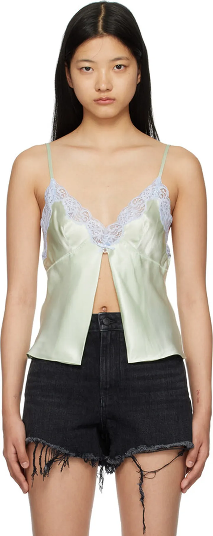 alexanderwang.t Green Butterfly Camisole