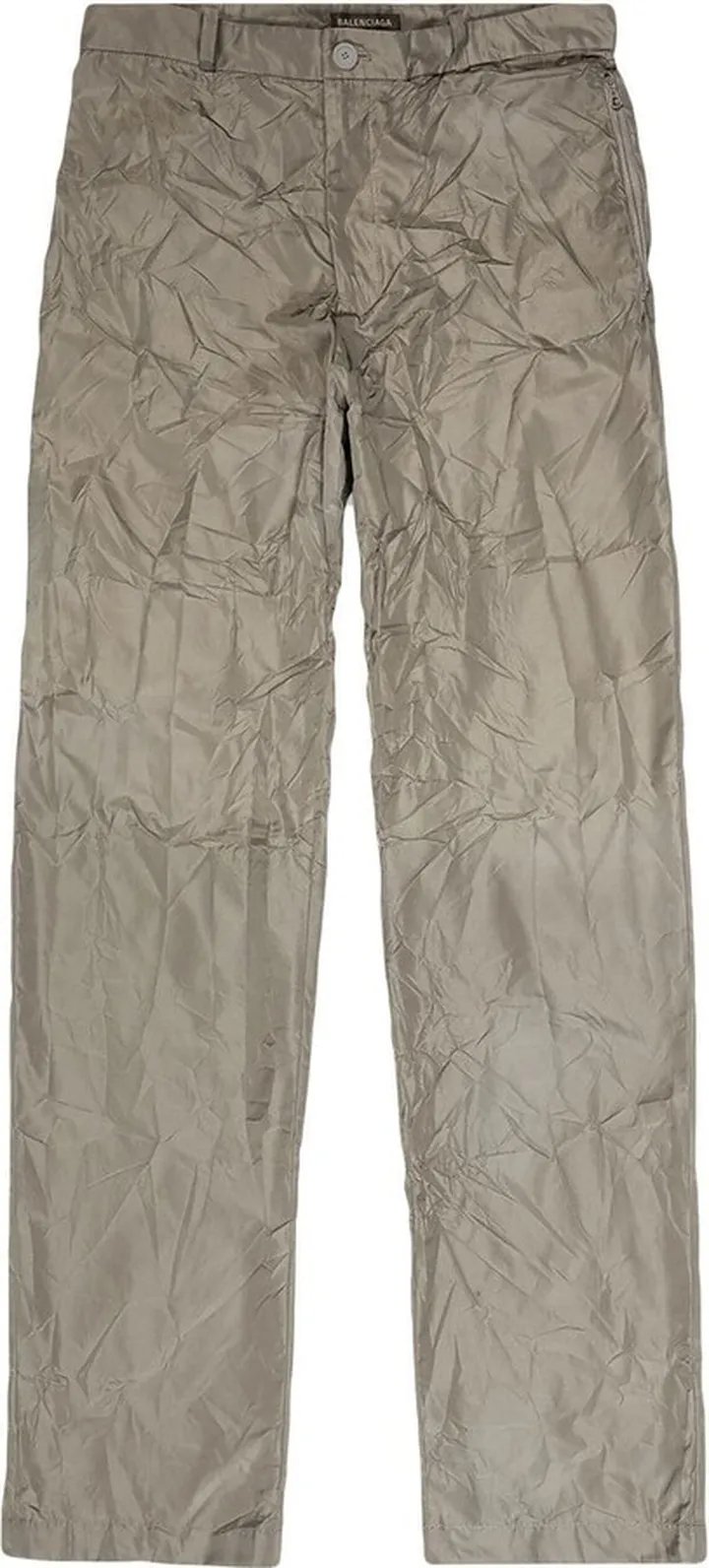 Packable taffeta trousers