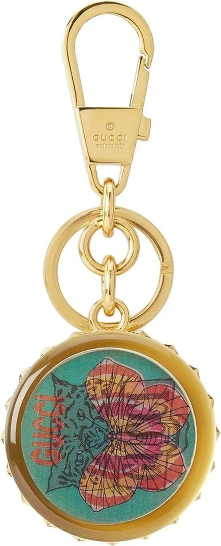 Butterfly Tiger Keychain