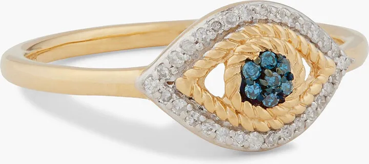 14-Karat Gold Diamond Ring