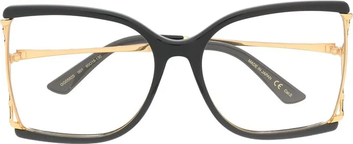 Oversized Square-Frame Sunglasses