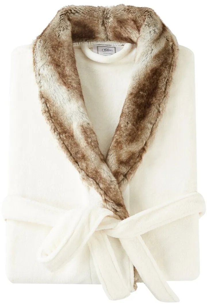 Chic Home Rolo Fleece Robe