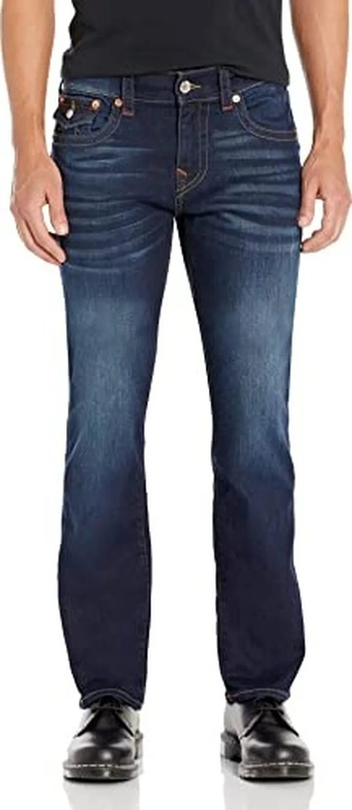 True Religion Men's Ricky Flap 34 Inseam