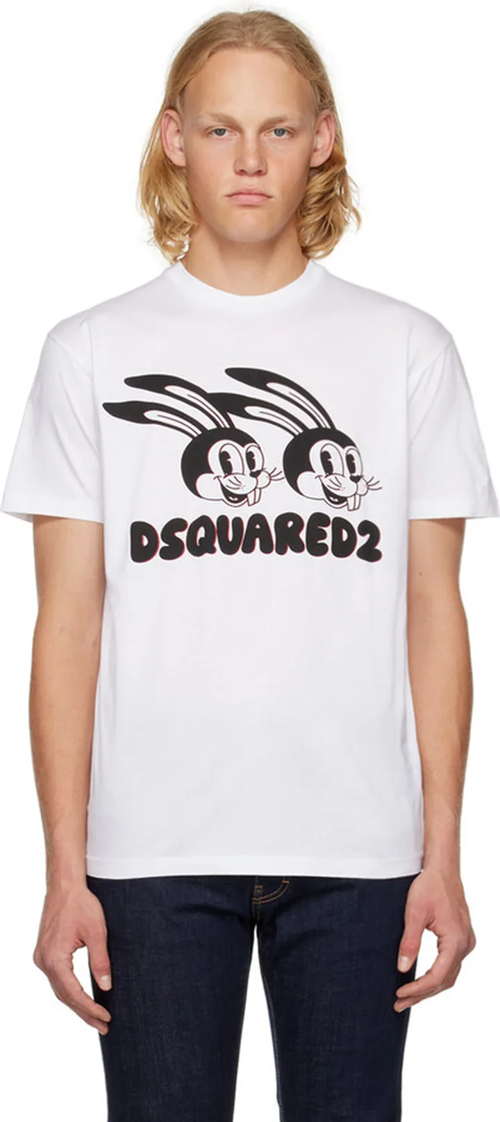 Dsquared2 White Lunar New Year T-Shirt