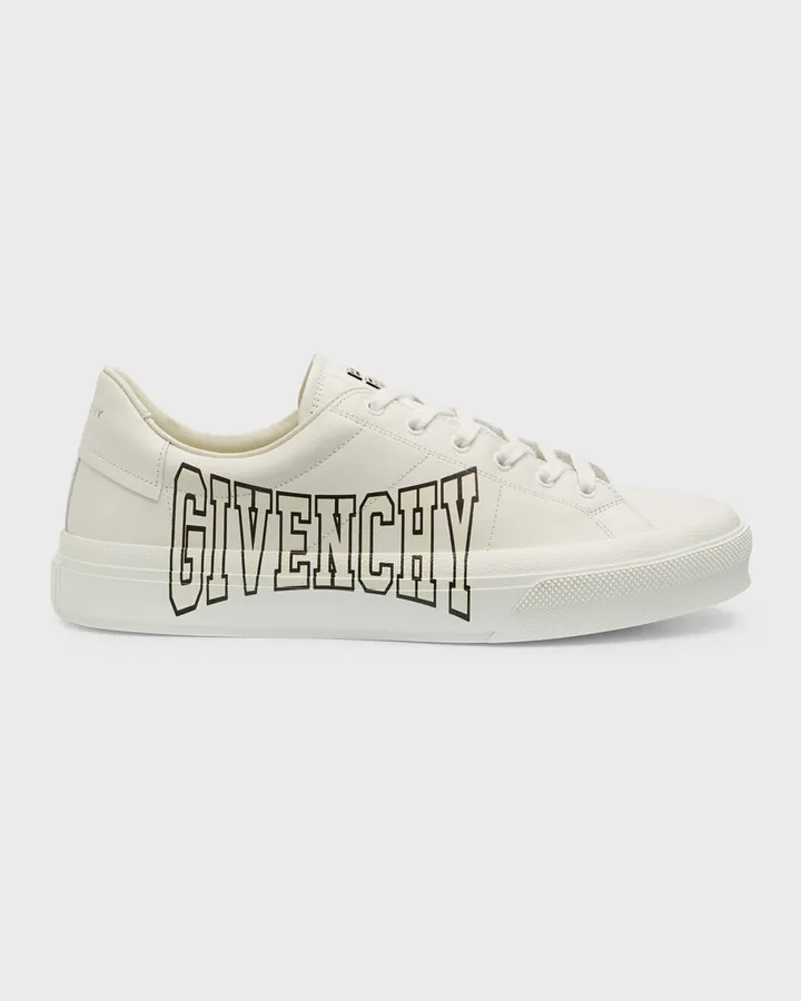 Men's City Sport Leather Low-Top Sneakers