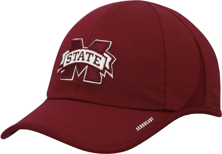 Men's adidas Maroon Mississippi State Bulldogs Superlite Aeroready Adjustable Hat