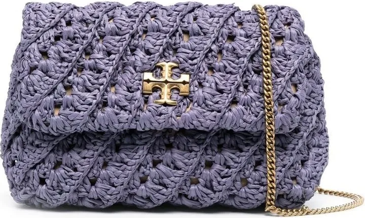 Woven-Straw Shoulder Bag
