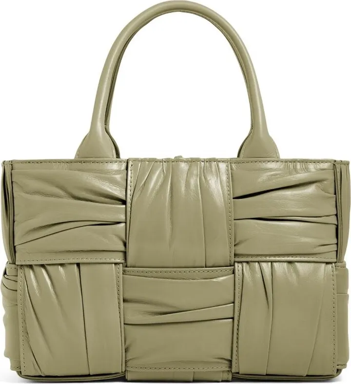 Bottega Veneta Mini Foulard Intreccio Arco Tote Bag