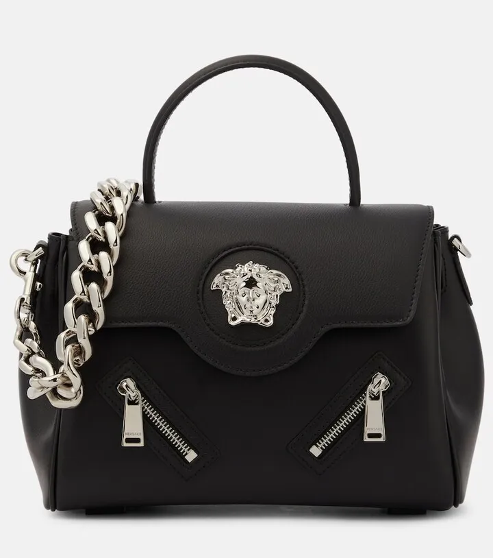 La Medusa Medium leather tote bag