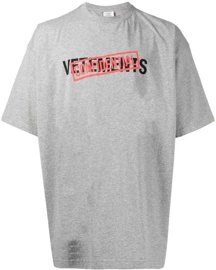logo print cotton T-shirt