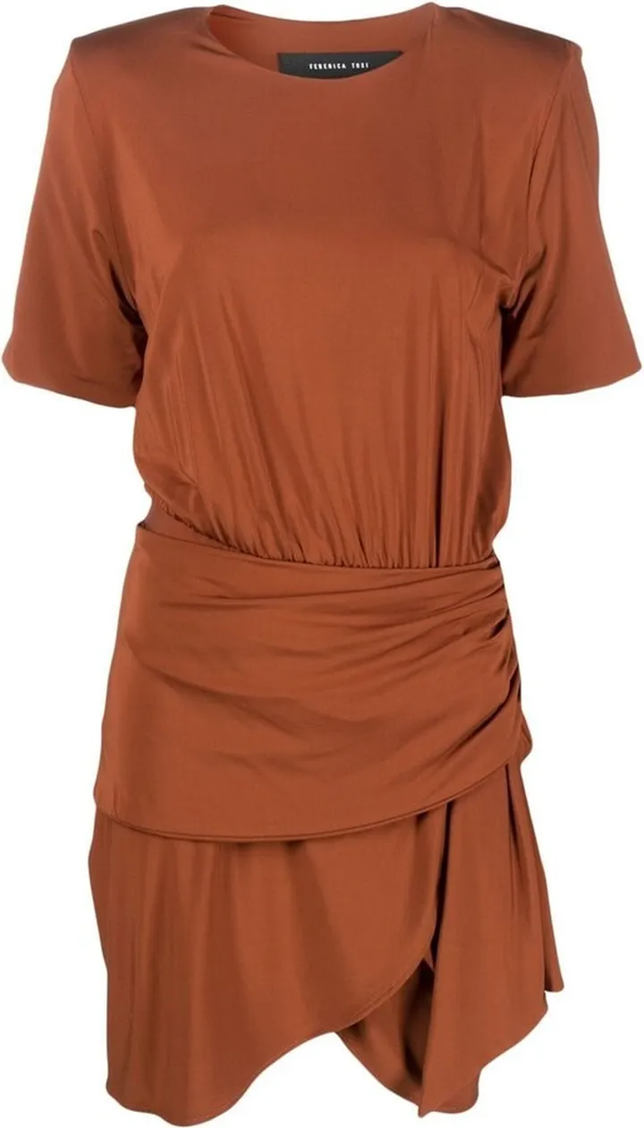 Ruched Mini Dress