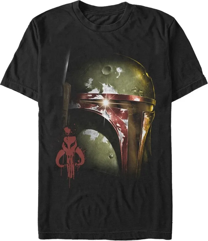 Men's Star Wars Boba Fett of Mandalore T-Shirt - Black - 4X Large