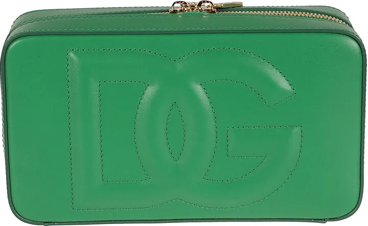 Logo Quilted Shoulder Bag
