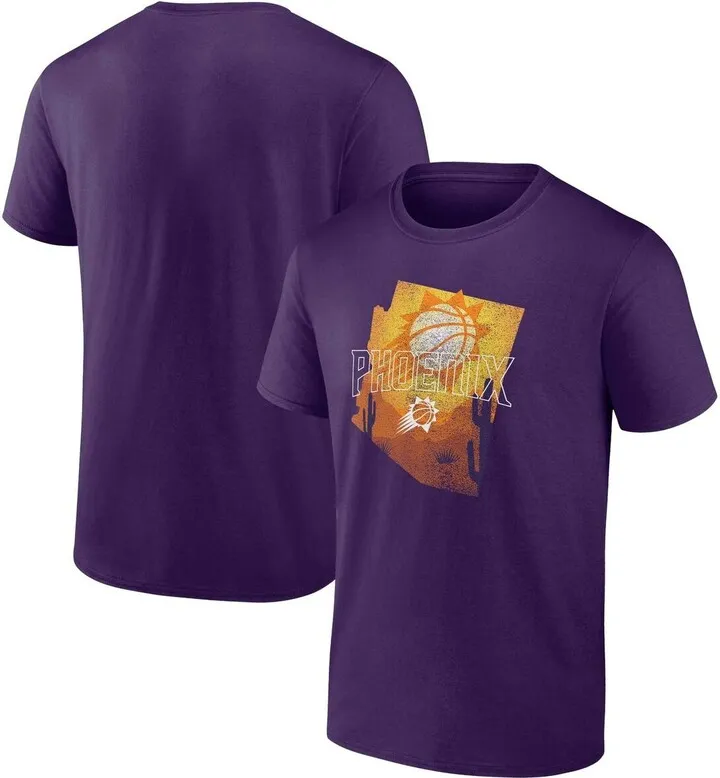 Men's Fanatics Branded Purple Phoenix Suns Hometown Originals Team Proud T-shirt