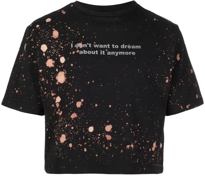 text print T-shirt