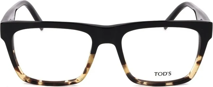Tod's Tortoise Shell Square Frame Glasses