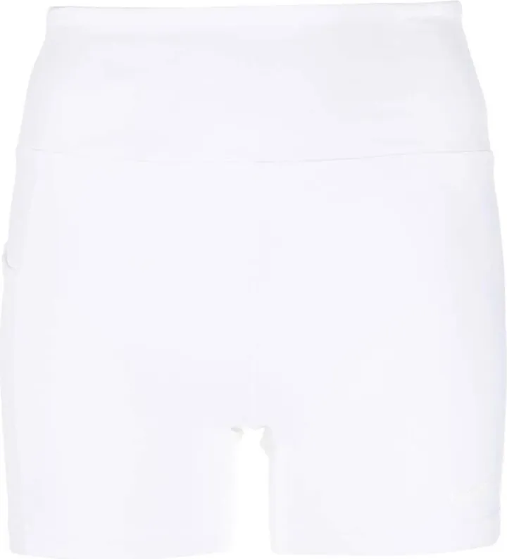 Swoosh logo shorts