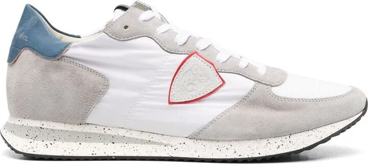 Low-Top Panelled Sneakers