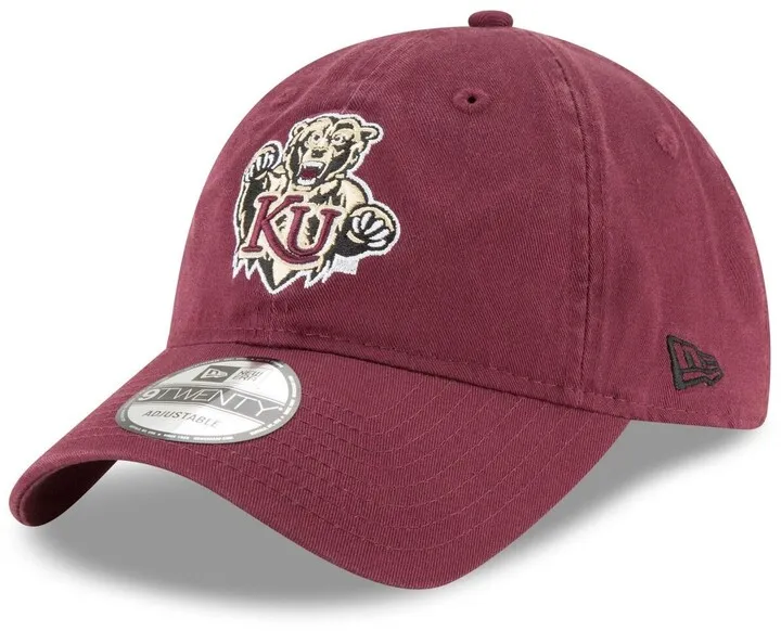 Men's New Era Maroon Kutztown Golden Bears Core 9TWENTY Adjustable Hat
