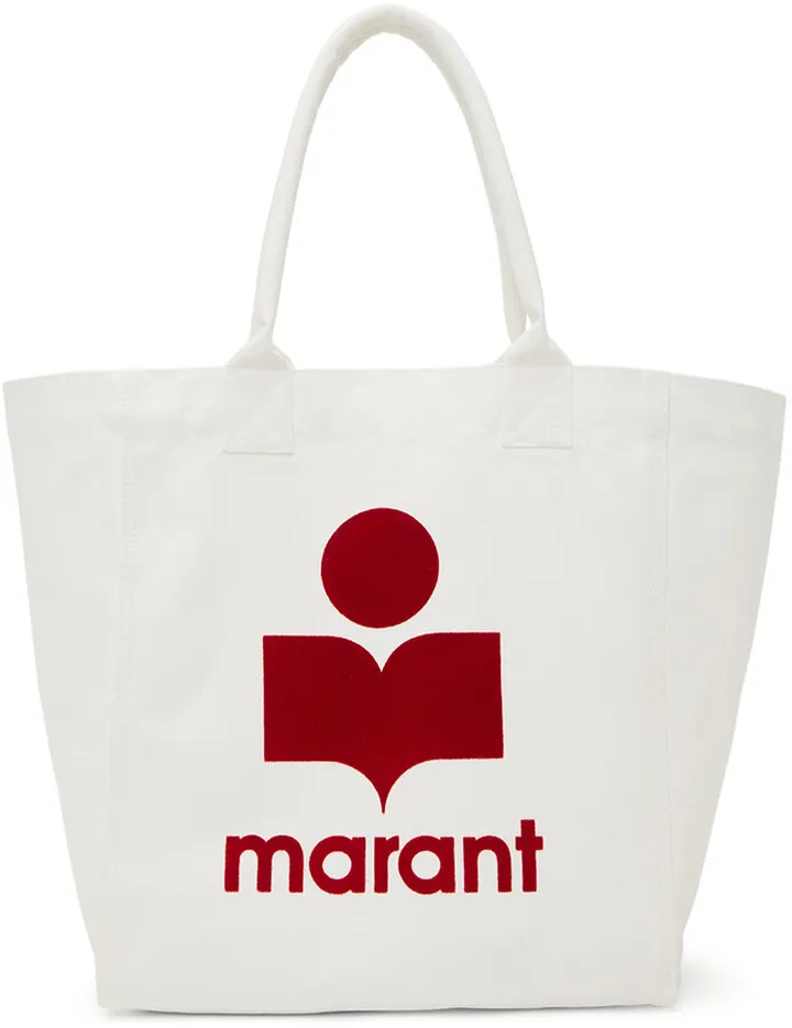 Isabel Marant White Yenky Tote