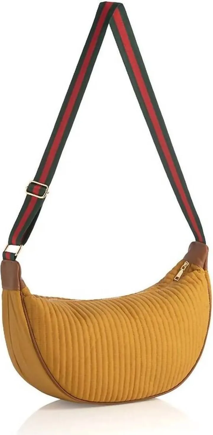 Ezra Large Cross-Body in Honey