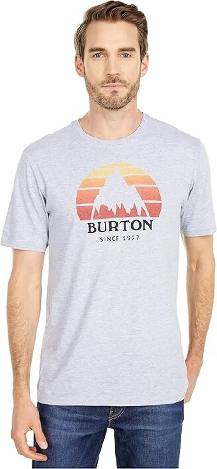 Burton Underhill Short Sleeve T-Shirt (Gray Heather) Clothing