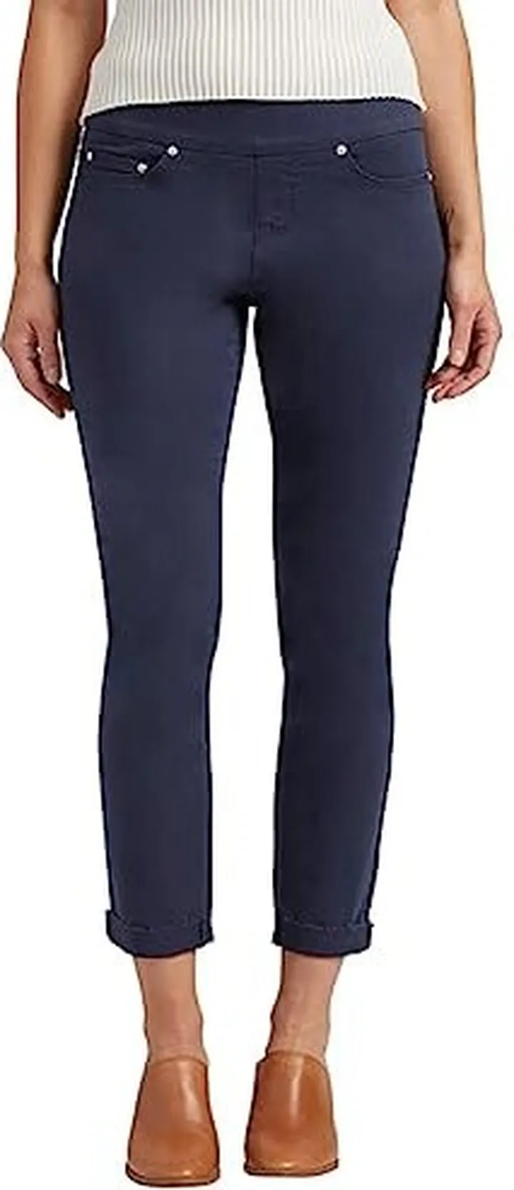 Jag Jeans Women's Amelia Mid Rise Slim Ankle Pants