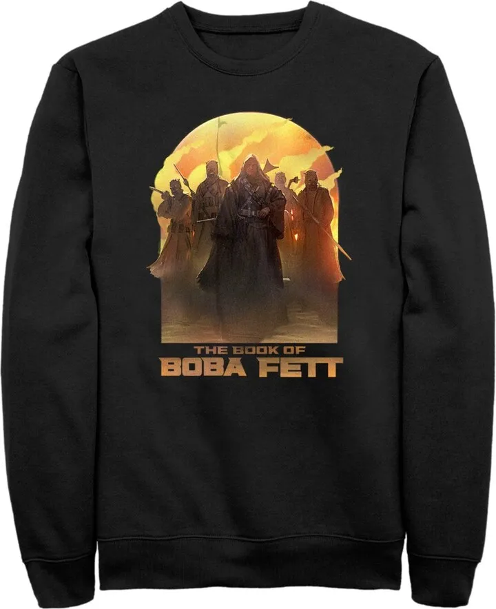 Men's Star Wars: The Book of Boba Fett Desert Leader of the Tusken Raiders Sweatshirt - Black - Small