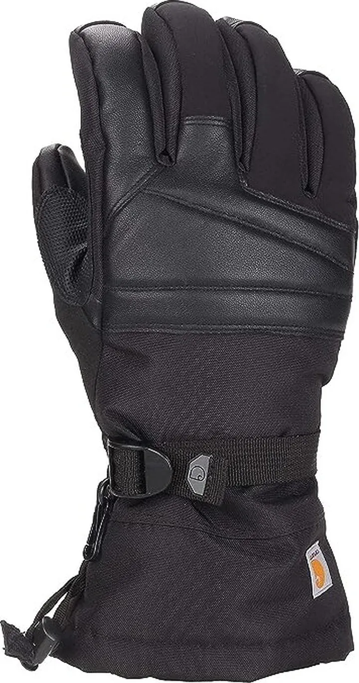 Carhartt Mens Cold Snap Insulated Work Glove (Black) Extreme Cold Weather Gloves