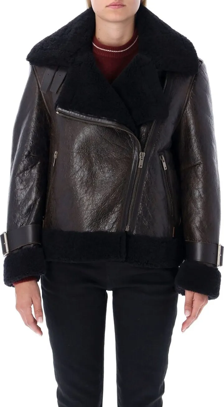 Fosca Curly Shearling Jacket