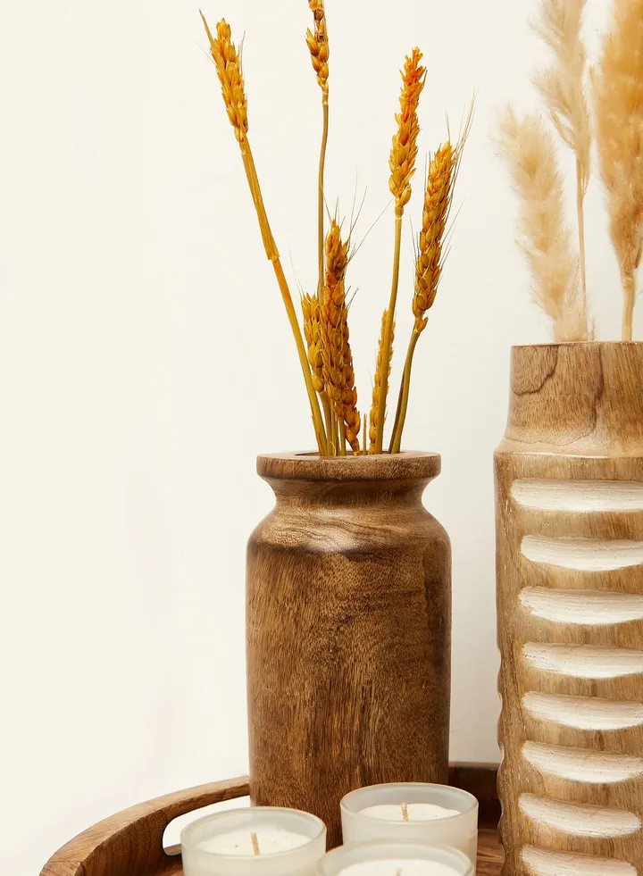 Decorative Wooden Vase