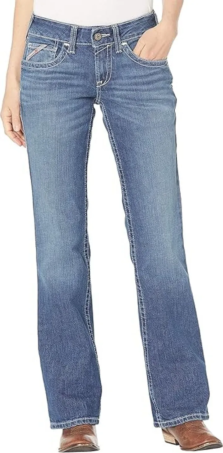 Ariat FR Durastretch Entwined Bootcut Jean (Oceanside) Women's Jeans