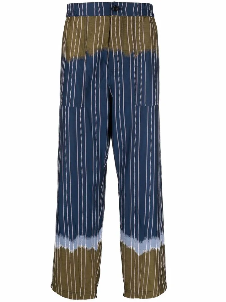 Crunch straight-leg trousers