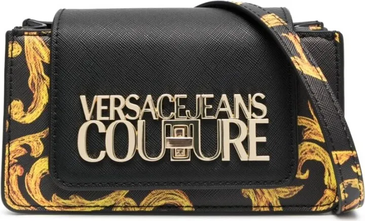 Logo-Plaque Crossbody Bag