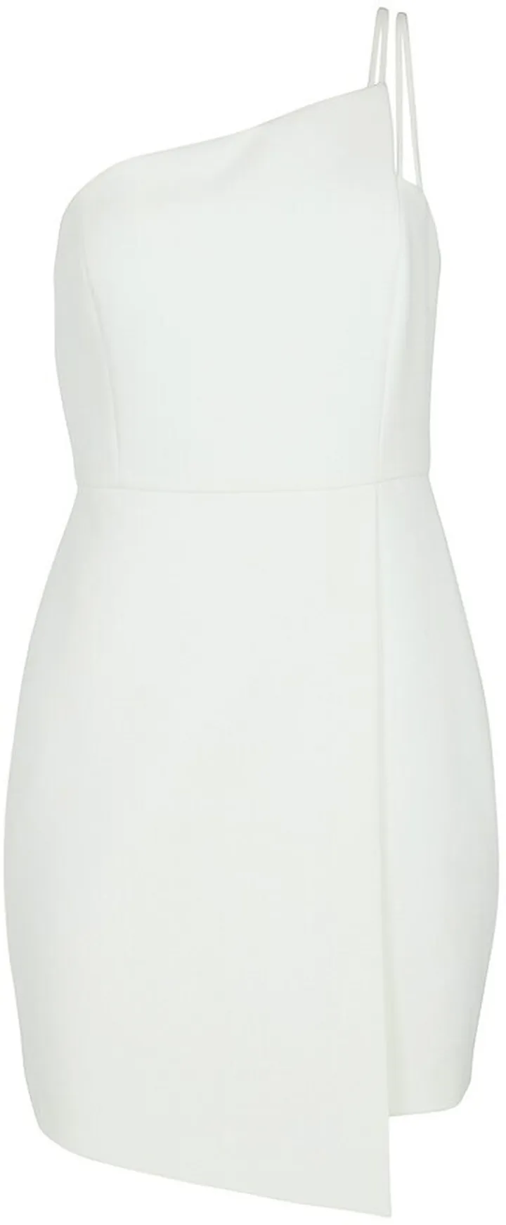 Asymmetric One-Shoulder Minidress