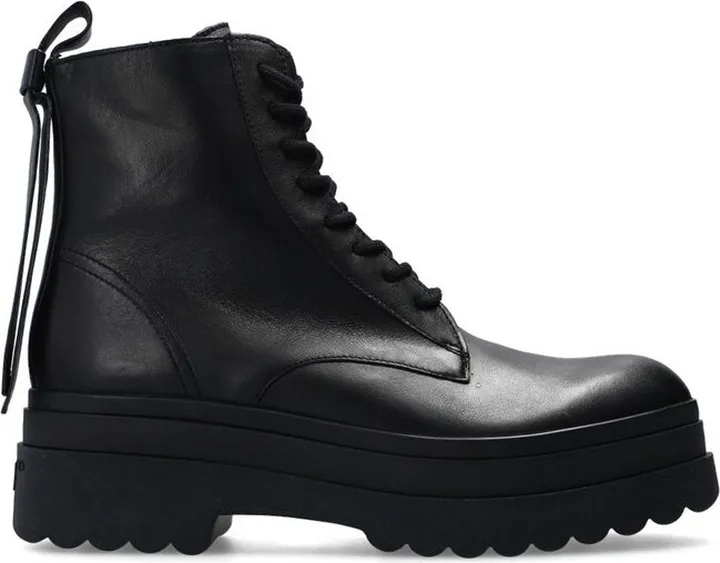 REDValentino Lace-Up Combat Boots